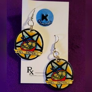 Hail Seitan! Earrings